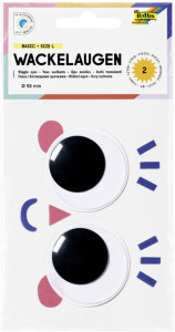 folia Oeil vacillant BASIC, taille: M, autocollant