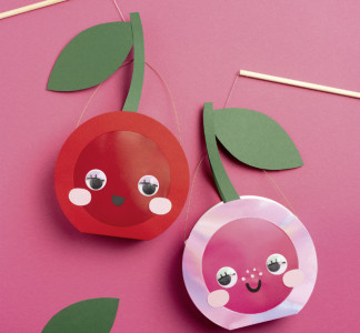 folia Oeil vacillant LASHES, taille: L, autocollant