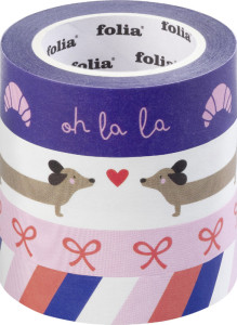 folia Ruban adhésif décoratif Washi-Tape 