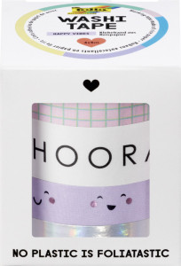 folia Ruban adhésif décoratif Washi-Tape HOTFOIL HAPPY VIBES