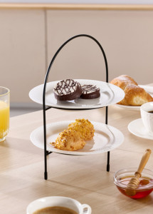 Ritzenhoff & Breker Étagère à assiettes TJÄNA, 2 étages
