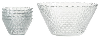 Ritzenhoff & Breker Kit Bols & saladier LUISA, 5 pièces