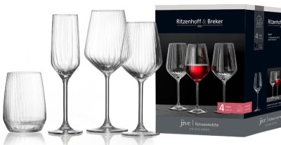 Ritzenhoff & Breker Flûte à champagne JIVE, 0,22 l