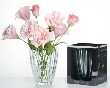 Ritzenhoff & Breker Vase FLORA, transparent