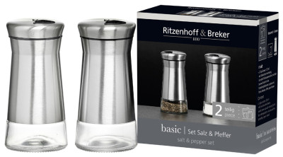 Ritzenhoff & Breker Kit salière & poivrière BASIC