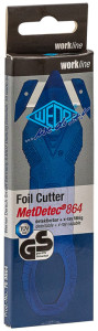 WEDO Coupe-film MetDetec 864, détectable, bleu