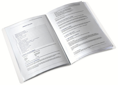 Restposten: LEITZ Sichtbuch WOW, A4, PP, mit 20 Hüllen, gelb