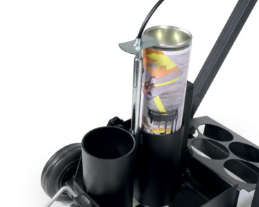 DURABLE Chariot de marquage au sol DURALINE EasyTrack, noir
