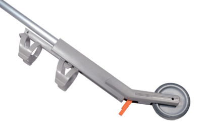 DURABLE Canne de marquahe au sol DURALINE EasyTrack S, gris