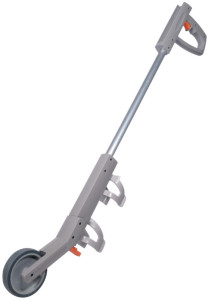 DURABLE Canne de marquahe au sol DURALINE EasyTrack S, gris
