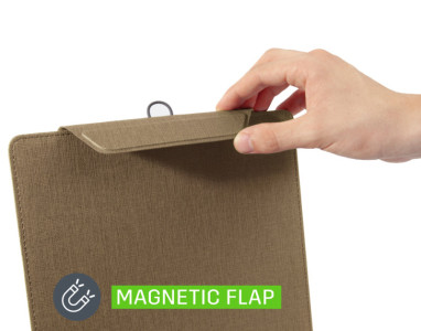 sigel Speisekarten-Klemmbrett, DIN A5, beige