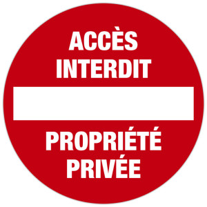 EXACOMPTA Panneau de signalisation 