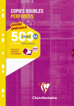 Clairefontaine Copies doubles perforées, A4, séyès