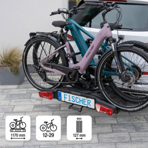 FISCHER Kupplungs-Fahrradträger 