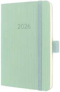 sigel Agenda de poche Conceptum 2026, env. A6, vert menthe