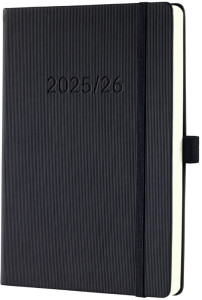 sigel Agenda planning Conceptum 2025/2026, env. A5, noir