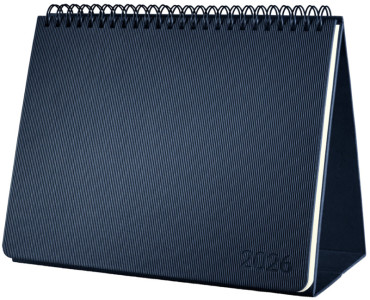 sigel Calendrier de table Conceptum 2026, env. A5, noir