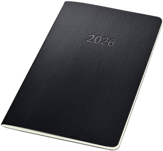 sigel Agenda de poche Conceptum 2026, env. A5, noir