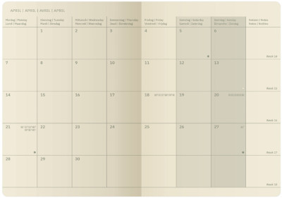 sigel Agenda de poche Conceptum 2026, env. A6, noir