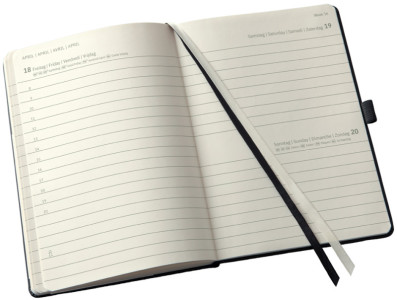 sigel Agenda de poche Conceptum 2026, env. A6, noir