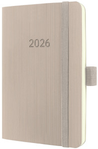 sigel Agenda de poche Conceptum 2026, env. A6, noir