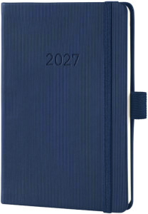 sigel Agenda de poche Conceptum 2026, env. A6, noir