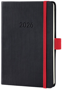 sigel Agenda de poche Conceptum 2026, env. A6, taupe