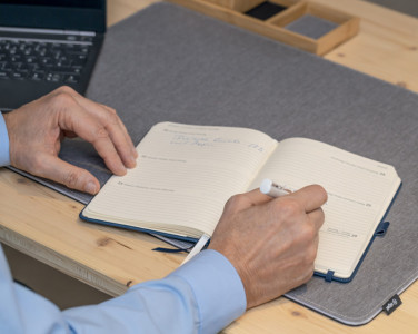 sigel Agenda de poche Conceptum 2026, env. A6, noir