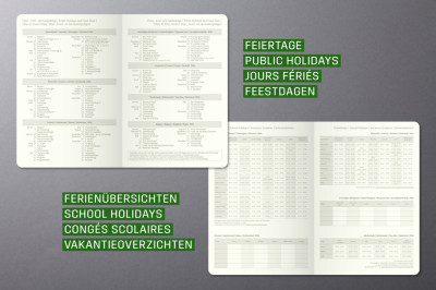 sigel Agenda de poche Conceptum 2025/2026, env. A6, noir
