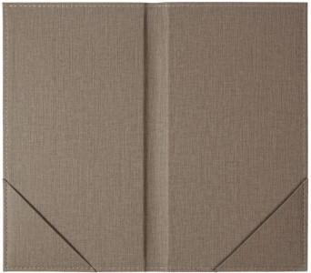 sigel Rechnungsmappe, aus Polyurethan, beige
