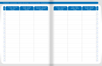 Clairefontaine Agenda scolaire WHEN 17, 2025/2026