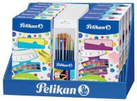 Pelikan Présentoir scolaire 770: boîte de peinture / pinceau Pelikan Présentoir scolaire 770: boîte de peinture / pinceau