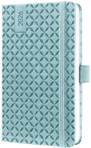 sigel Agenda de poche Jolie Flair 2026, A6, turquoise