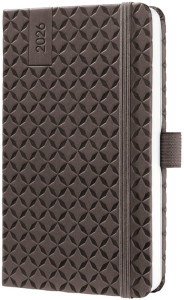 sigel Agenda de poche Jolie Flair 2026, A6, bleu indigo