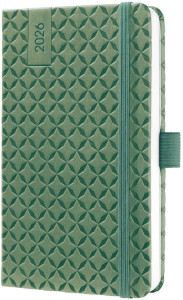 sigel Agenda de poche Jolie Flair 2026, A6, bleu indigo