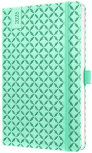 sigel Agenda de poche Jolie Flair 2026, A5, bleu indigo