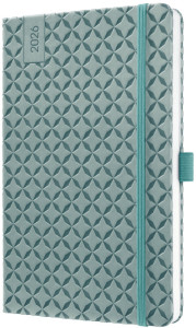sigel Agenda de poche Jolie Flair 2026, A5, bleu indigo