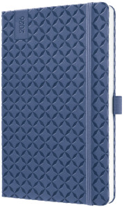 sigel Agenda de poche Jolie Flair 2026, A5, bleu indigo