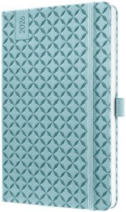 sigel Agenda de poche Jolie Flair 2026, A5, bleu indigo