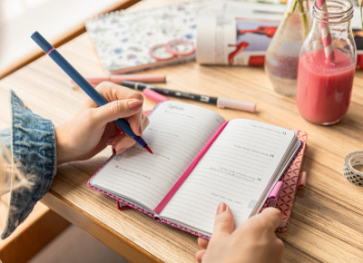 sigel Agenda de poche Jolie Flair 2026, A6, jaune