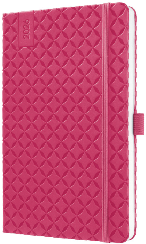 Agenda Semainier SIGEL Jolie 2024 – Format A6 (9,5x15 Cm), Couverture Rigide, 174 Pages, Design Floral