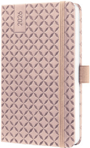 sigel Agenda de poche Jolie Flair 2026, A5, jaune