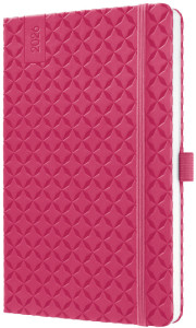 sigel Agenda de poche Jolie Flair 2026, A5, jaune