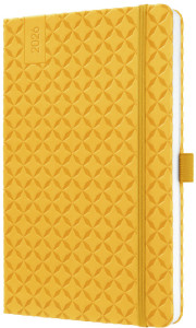 sigel Agenda de poche Jolie Flair 2026, A5, jaune