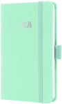 sigel Agenda de poche Jolie Feel 2026, textile, A6, lilas
