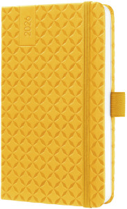 sigel Taschenkalender Jolie Flair 2026, Kunstleder, A6, grün