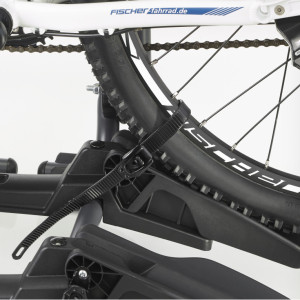 FISCHER Heck-Fahrradträger, für 2 Fahrräder/E-Bikes