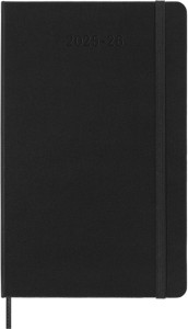 MOLESKINE Agenda 2025/2026, 18 mois, L/A5, noir