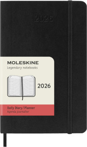 MOLESKINE Agenda de poche 2026, journalier, P/A6, rouge