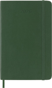 MOLESKINE Agenda de poche 2026, journalier, P/A6, rouge